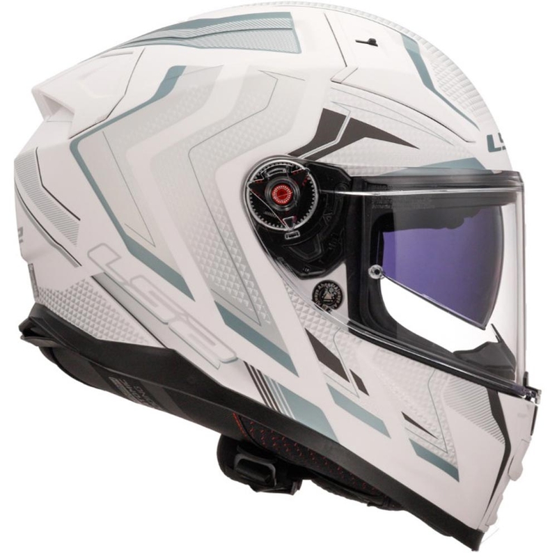 Integralna motociklistička kaciga LS2 FF811 Vector II Alizer mat bijela