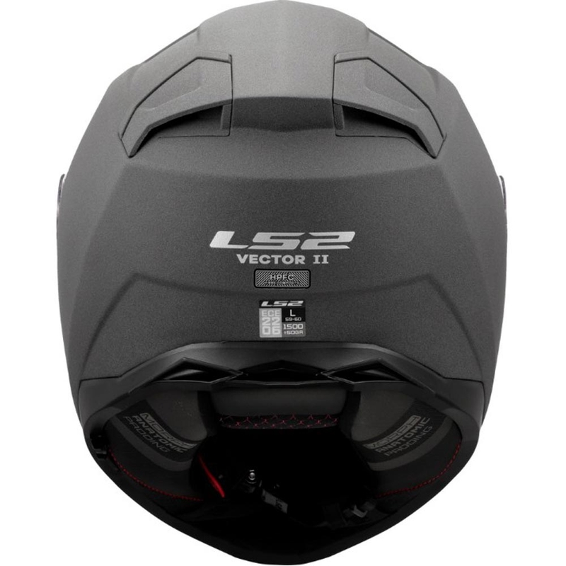 Integralna motociklistička kaciga LS2 FF811 Vector II Čvrsta betonsko siva