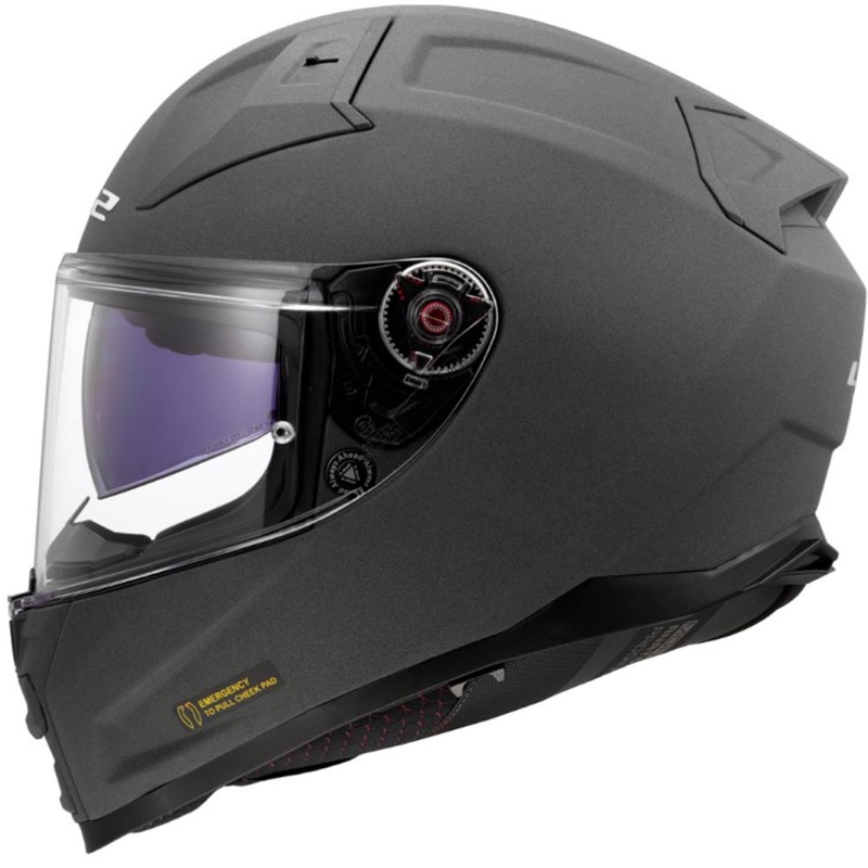 Integralna motociklistička kaciga LS2 FF811 Vector II Čvrsta betonsko siva