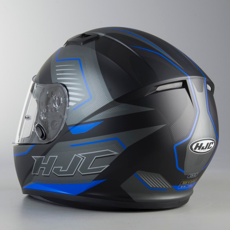 Integralna motociklistička kaciga HJC CS-15 Trion MC2SF sivo-plava