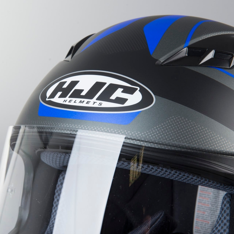 Integralna motociklistička kaciga HJC CS-15 Trion MC2SF sivo-plava