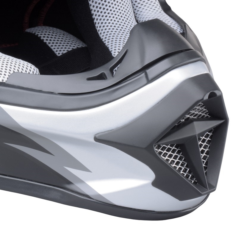 Cassida Cross Pro Motocross kaciga - mat crno/siva rasprodaja