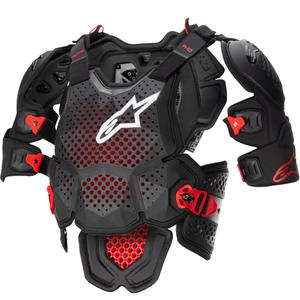 Alpinestars A-10 2 štitnik za tijelo crno-antracit-crvena