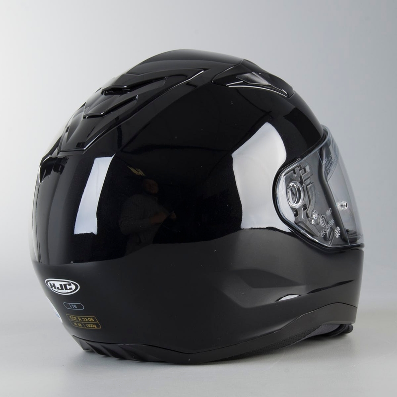 Crne sjajne integralne motociklističke kacige HJC i70 rasprodaja