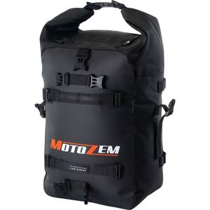 Vodootporna torba za motocikl MotoZem DryBag crna 27,5 l