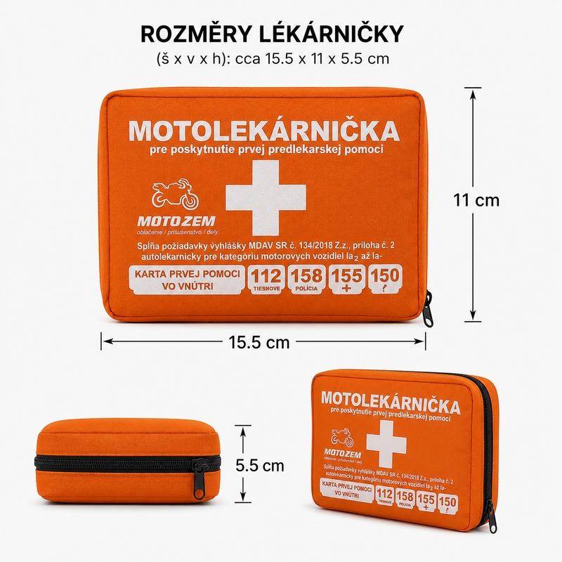 Komplet prve pomoći za motocikl SK compact