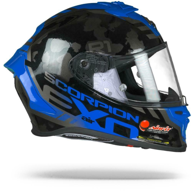 Scorpion EXO-R1 Air Ogi integralna kaciga srebrno-plava