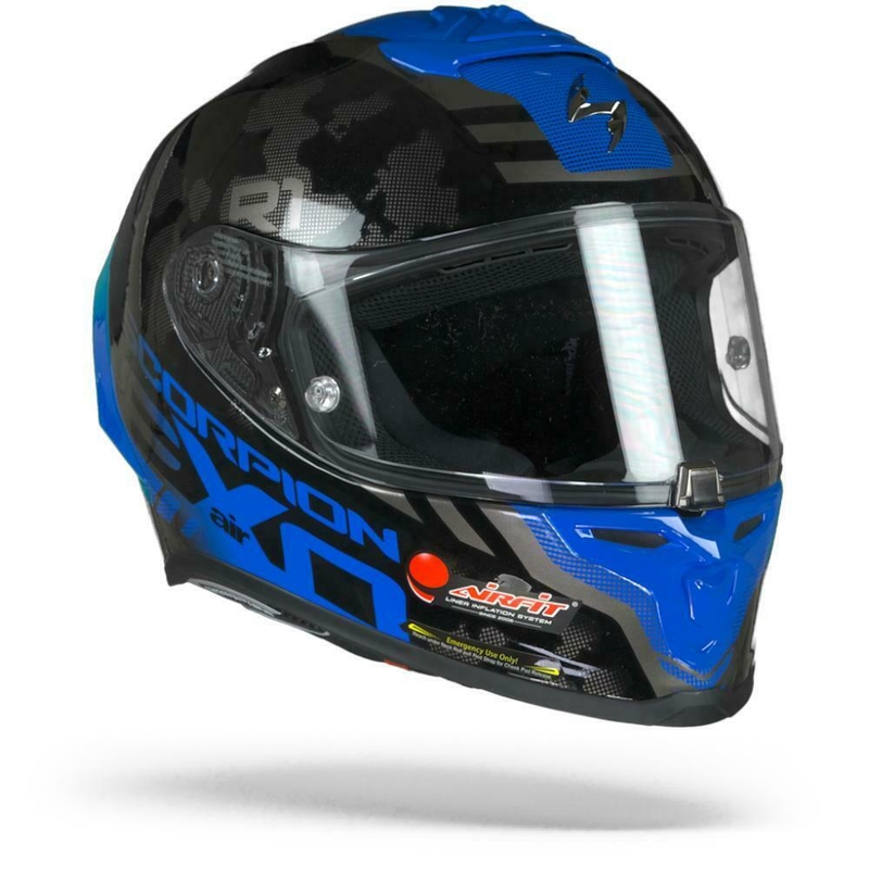 Scorpion EXO-R1 Air Ogi integralna kaciga srebrno-plava