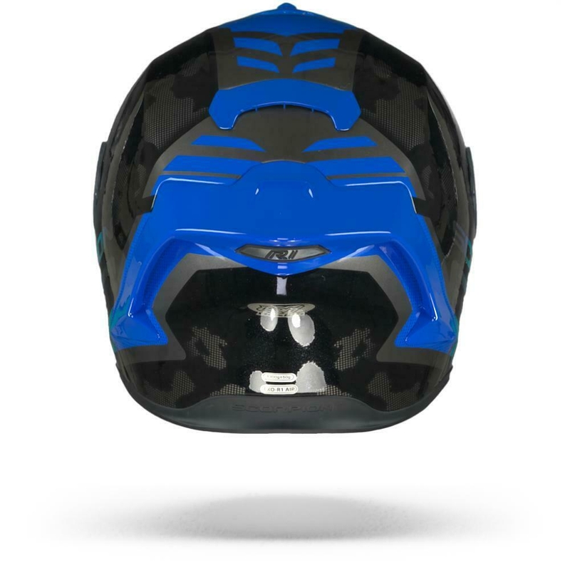 Scorpion EXO-R1 Air Ogi integralna kaciga srebrno-plava