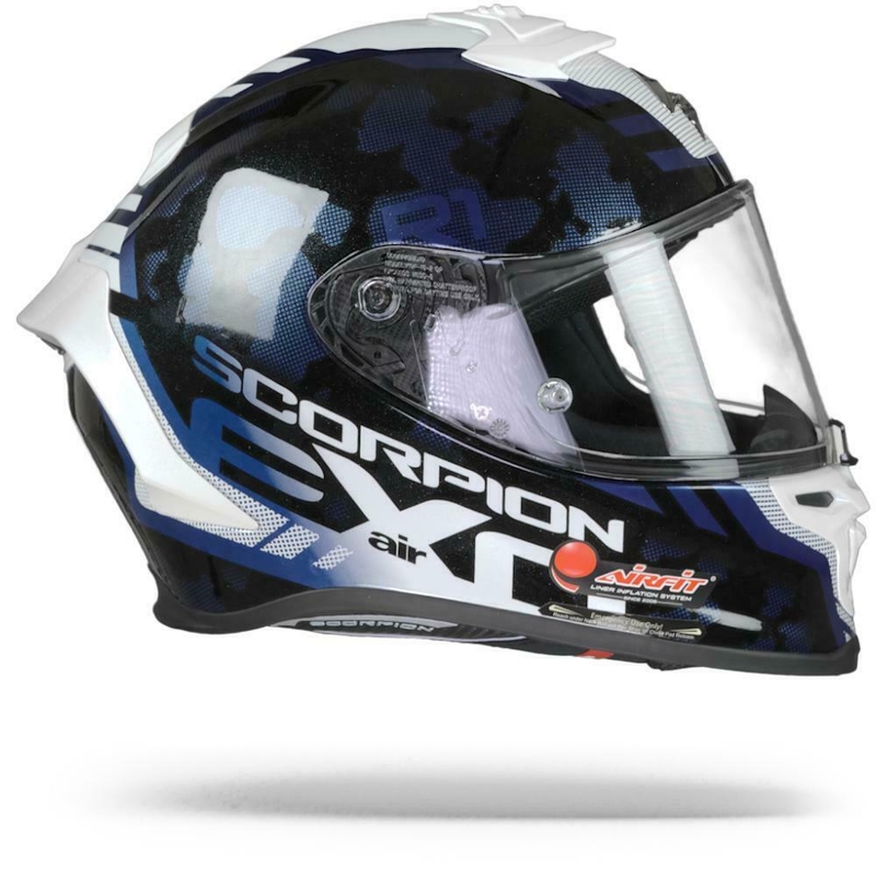 Scorpion EXO-R1 Air Ogi integralna kaciga crno-bijelo-plava