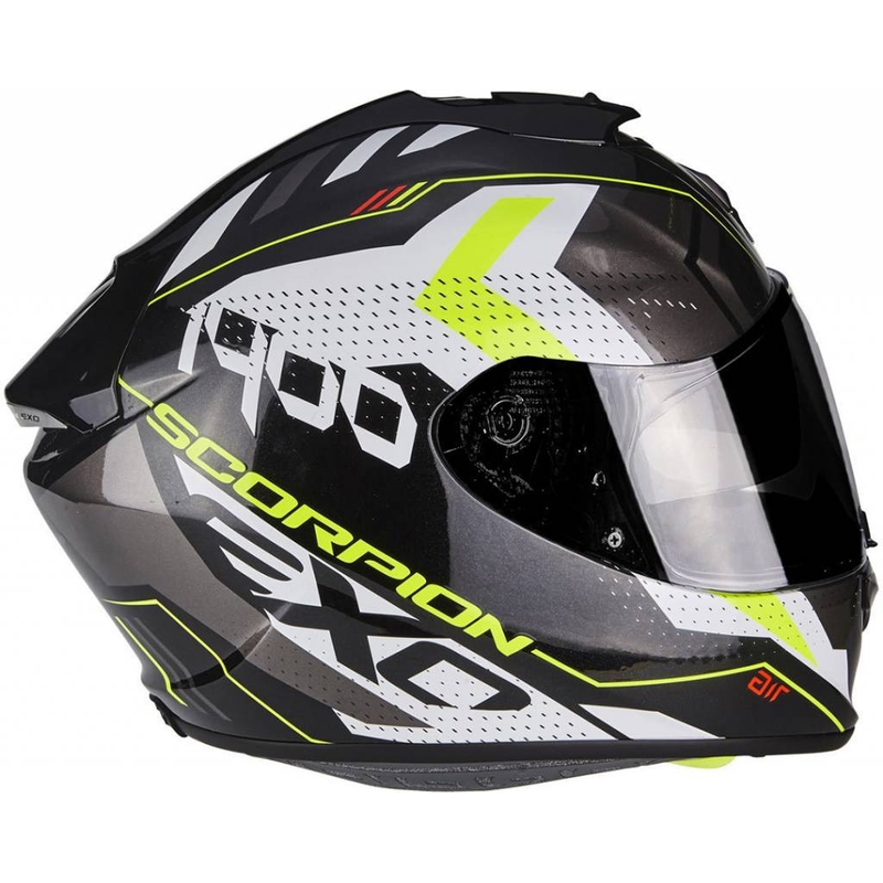 Integralna motoristička kaciga Scorpion Exo-1400 Air T-shirt black-fluo yellow rasprodaja