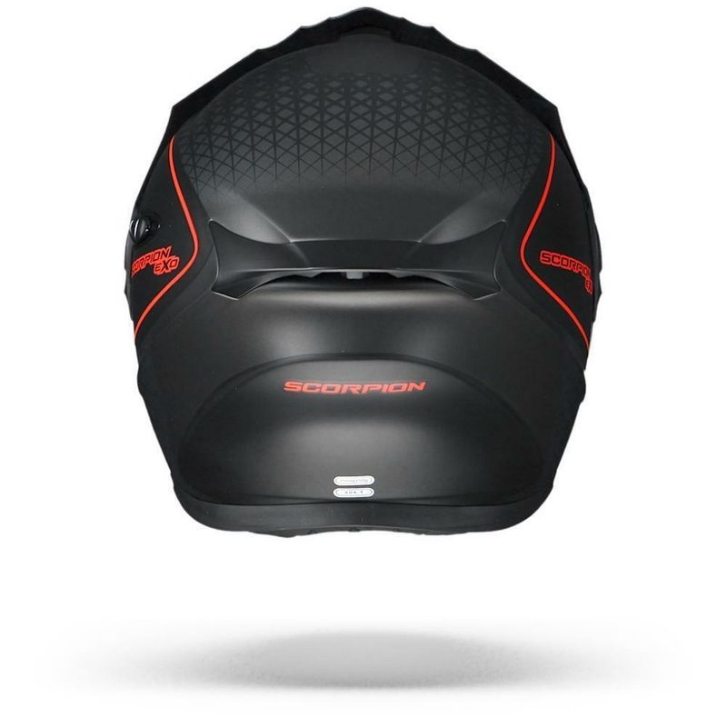 Preklopna enduro kaciga Scorpion ADX-1 Horizon crno-fluo crvena