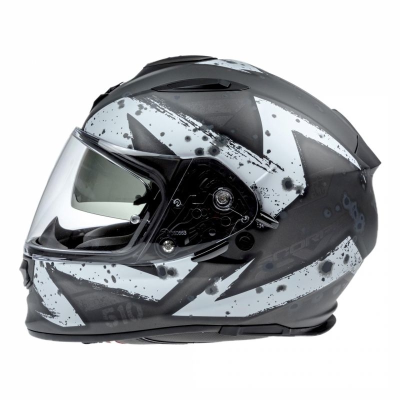 Scorpion EXO-510 Air Marcus integralna kaciga crna mat-srebrna-bijela