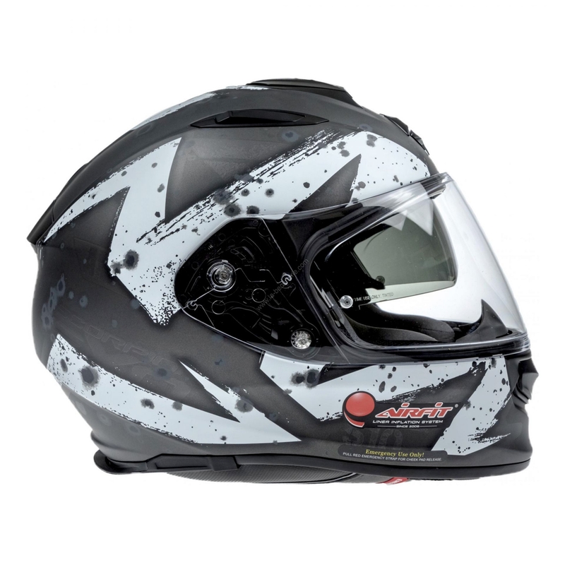 Scorpion EXO-510 Air Marcus integralna kaciga crna mat-srebrna-bijela