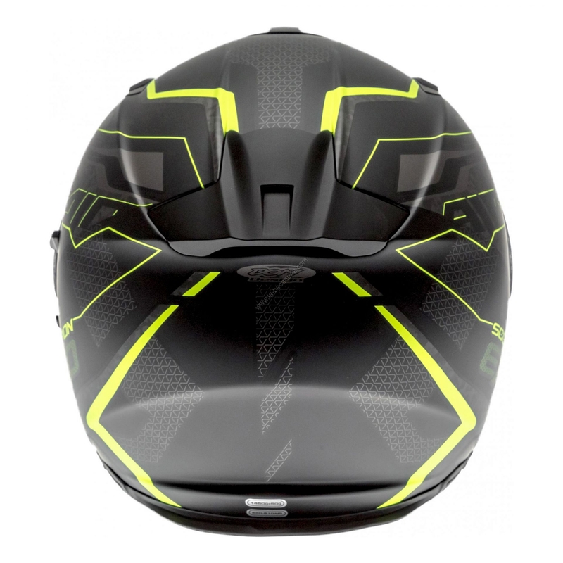 Scorpion EXO-510 Air Galva Integral motociklistička kaciga crna mat žuta rasprodaja