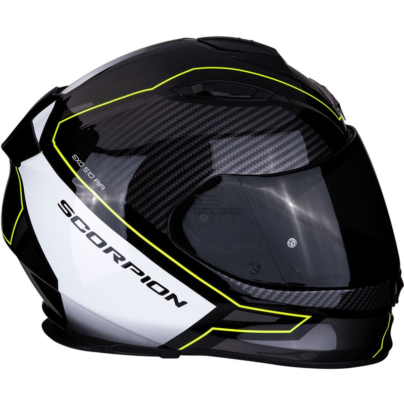 Scorpion EXO-510 Air Frame Black-White-Fluo Yellow Integral Helmet rasprodaja