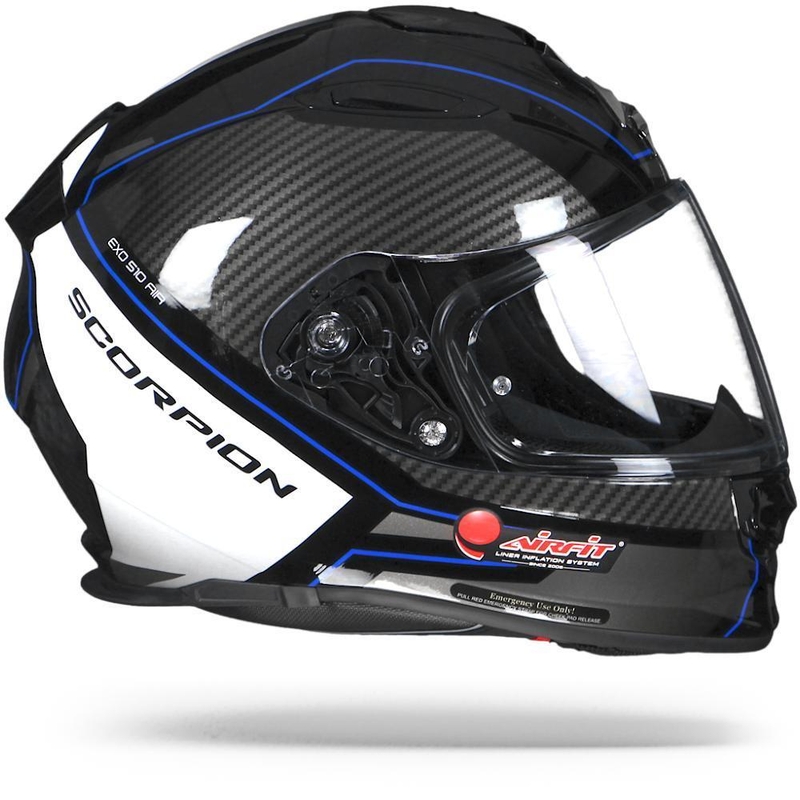 Scorpion EXO-510 Air Frame integralna kaciga crno-plavo-bijela