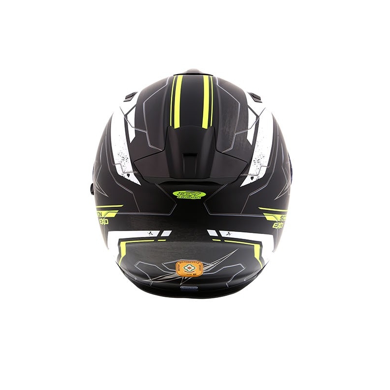 Scorpion EXO-510 Air Cross Black-White-Fluo Yellow Integral Helmet rasprodaja