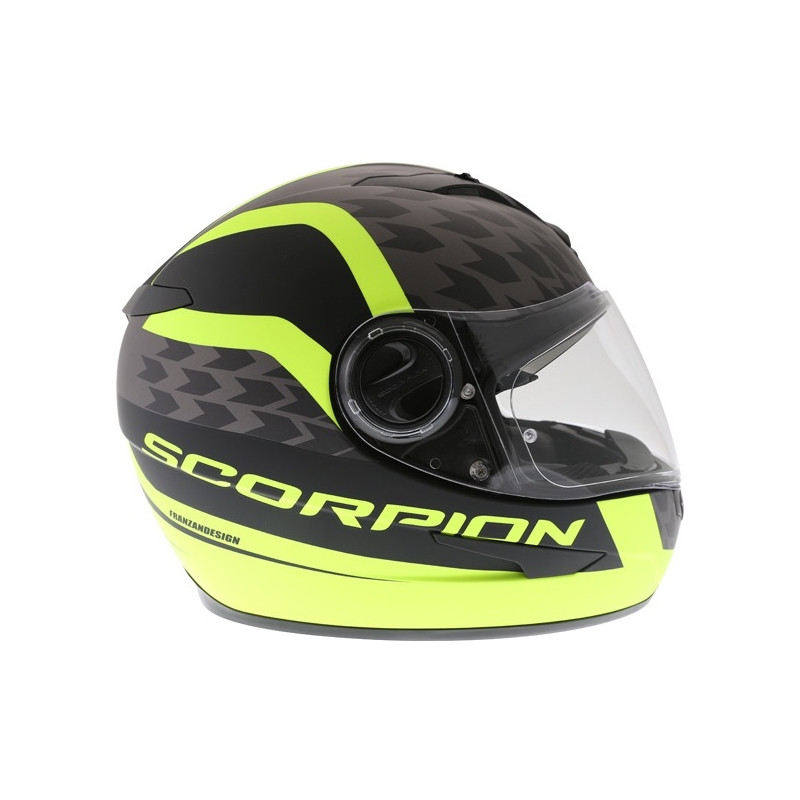 Scorpion EXO-490 Genesi Integral Helmet Black Matte-Fluo Yellow rasprodaja