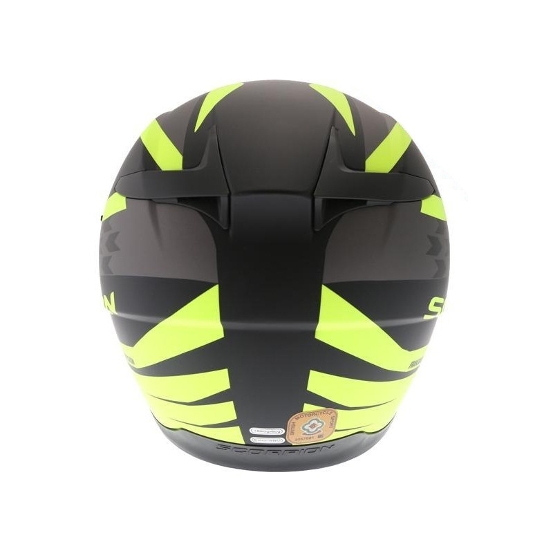 Scorpion EXO-490 Genesi Integral Helmet Black Matte-Fluo Yellow rasprodaja