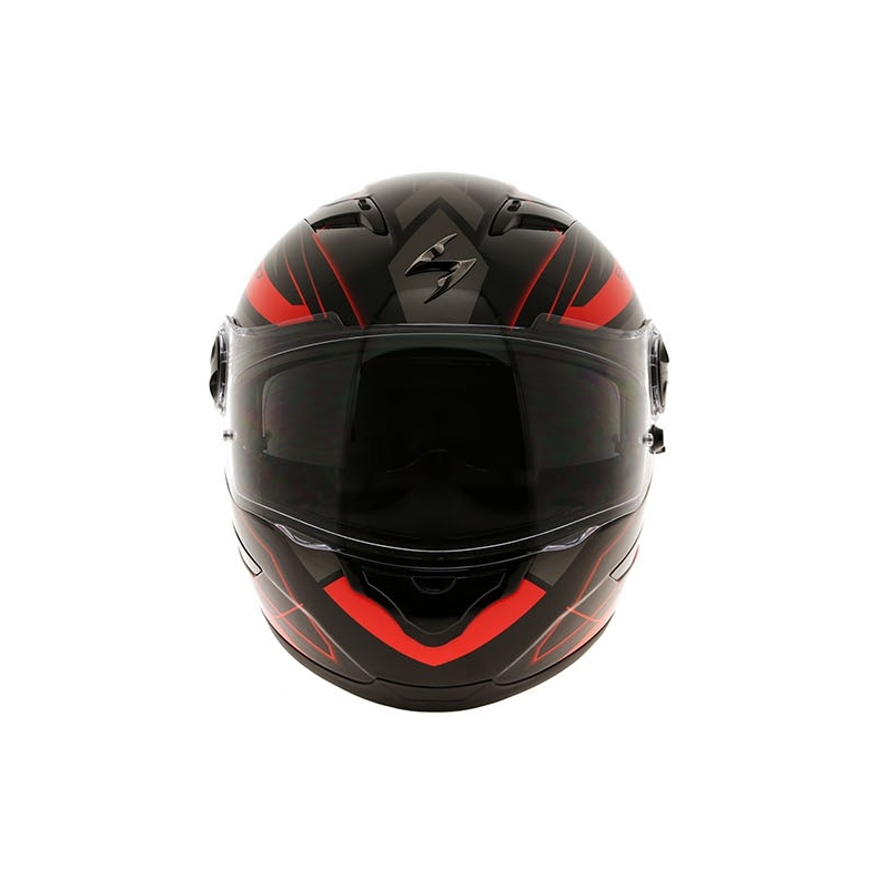 Scorpion EXO-490 Nova integralna kaciga crno-crvena
