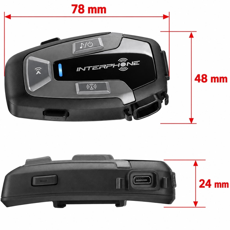 Bluetooth interfon Interfon U-COM6R - Dvostruki paket