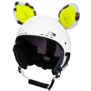 Uši za kacigu Cat neon yellow