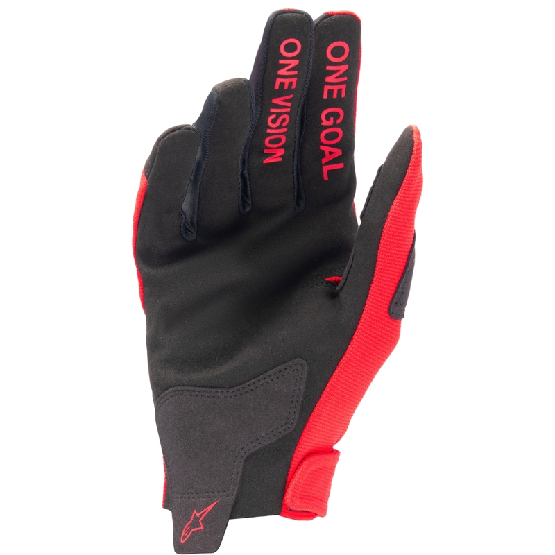 Alpinestars Radar crveno-srebrne motokros rukavice
