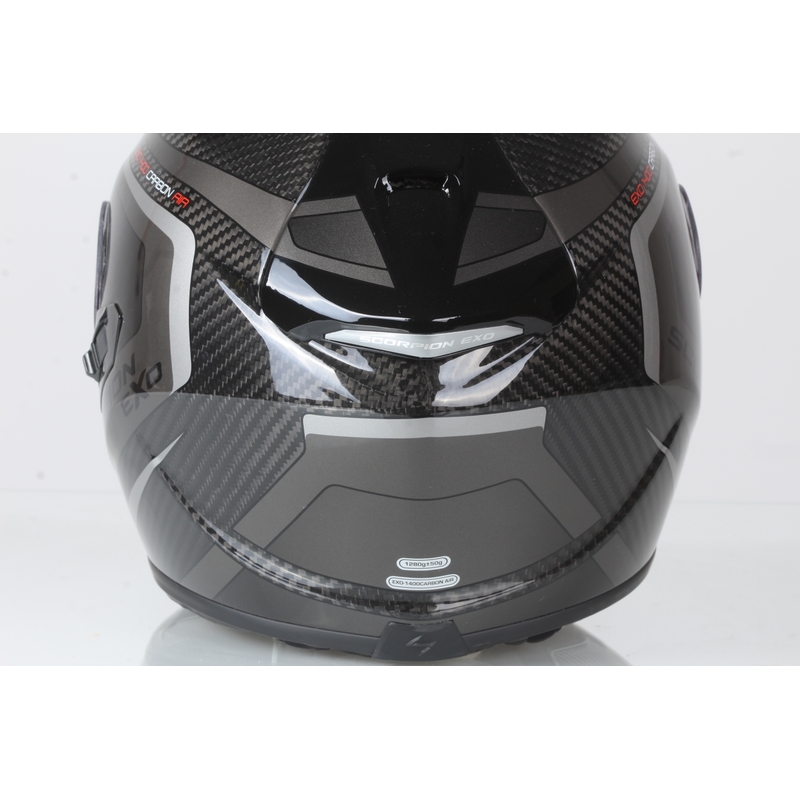 Scorpion EXO-1400 Carbon Air Esprit Full Face kaciga crno-srebrna rasprodaja