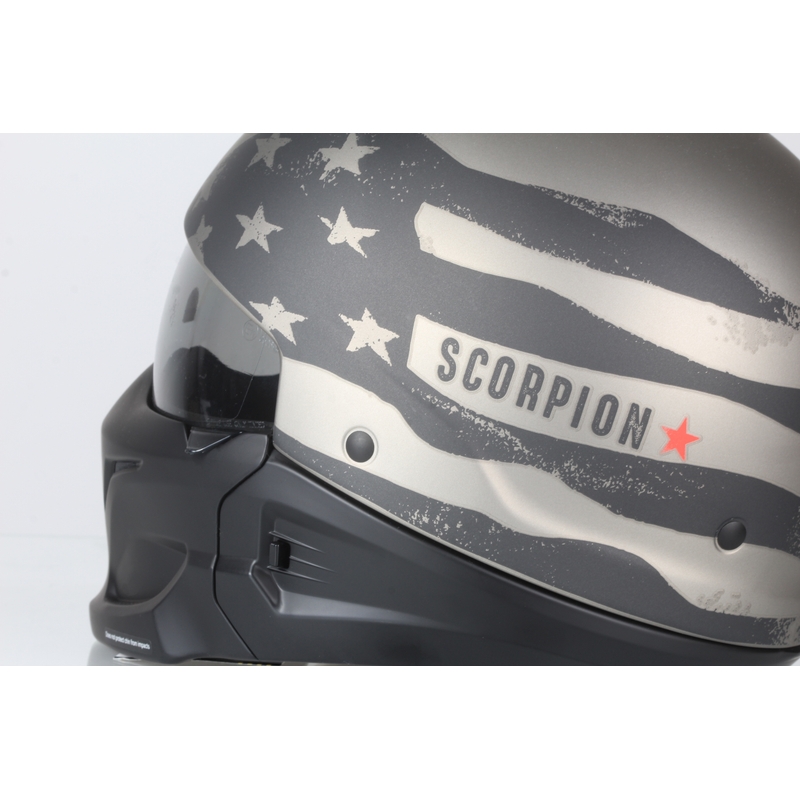 Scorpion EXO-COMBAT Rookie kaciga Black-Titanium rasprodaja