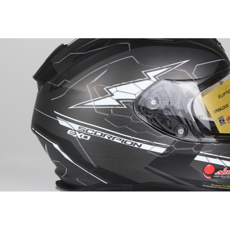 Integralne kacige Scorpion EXO-510 Air Cross crno-sivo-bijele rasprodaja
