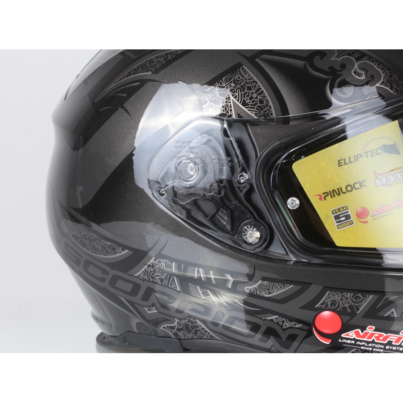 Motoristička integralna kaciga Scorpion EXO-510 Air Arabesc crna rasprodaja