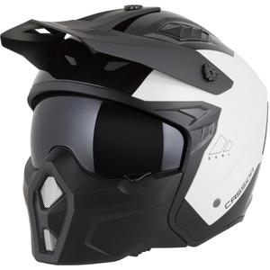 Modularna motociklistička kaciga Cassida Cross Country Dual bijelo-crna