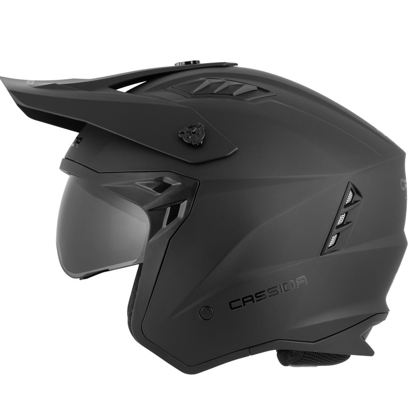 Modularna motociklistička kaciga Cassida Cross Country Dual mat crna