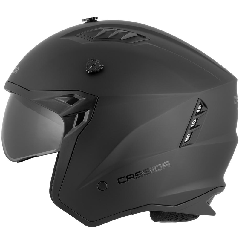 Modularna motociklistička kaciga Cassida Cross Country Dual mat crna