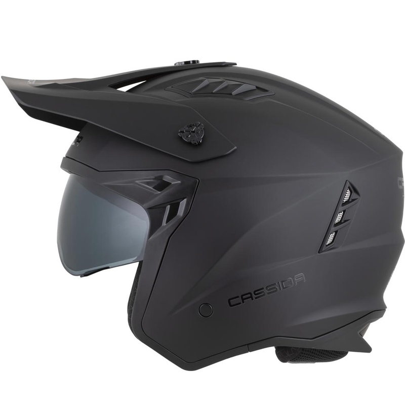 Modularna motociklistička kaciga Cassida Cross Country Dual mat crna