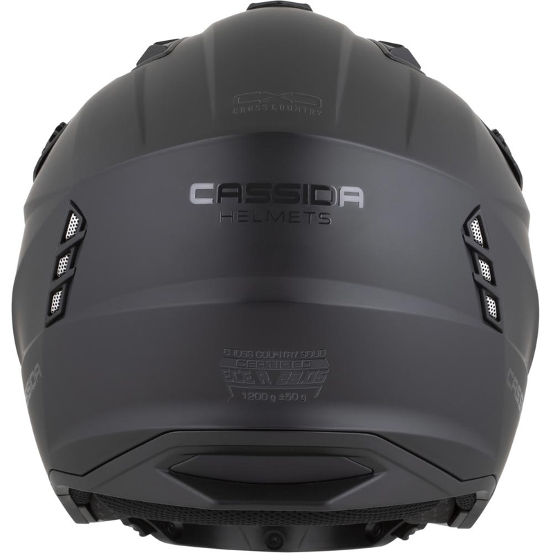 Modularna motociklistička kaciga Cassida Cross Country Dual mat crna