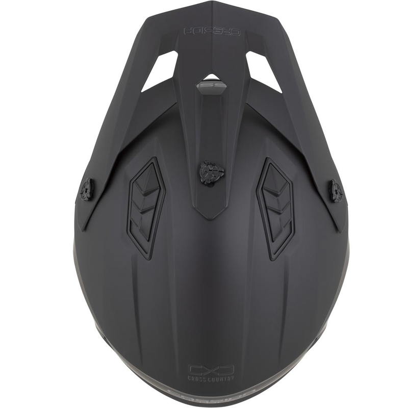 Modularna motociklistička kaciga Cassida Cross Country Dual mat crna