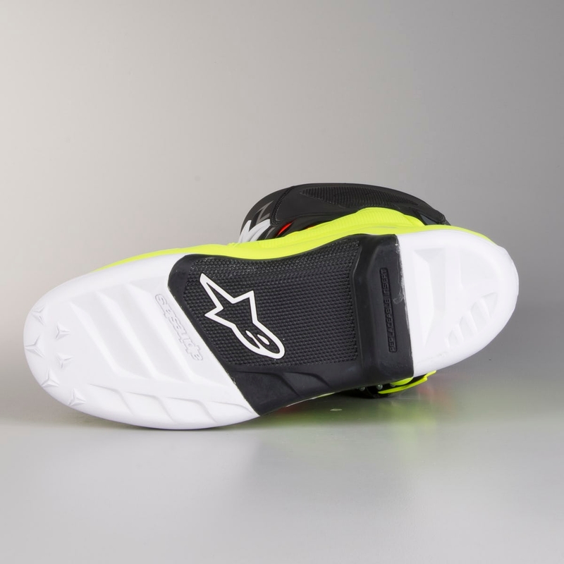 Motorističke čizme Alpinestars Tech 7 crveno-fluo žute