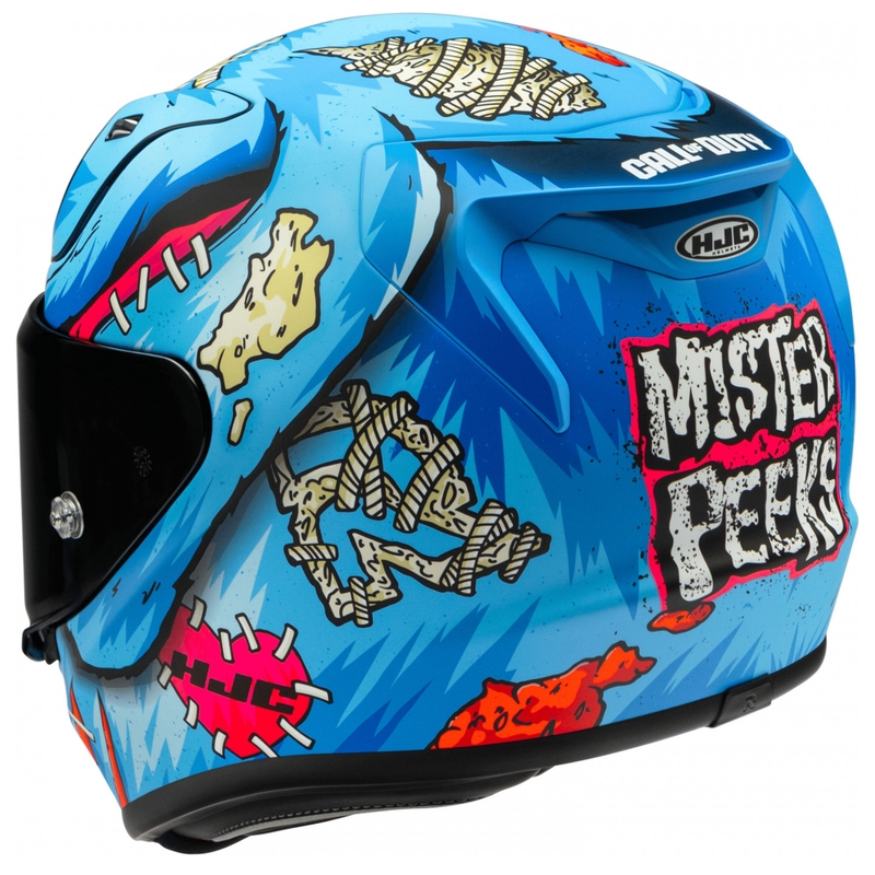 HJC RPHA 12 Mister Peeks integralna motociklistička kaciga plave boje
