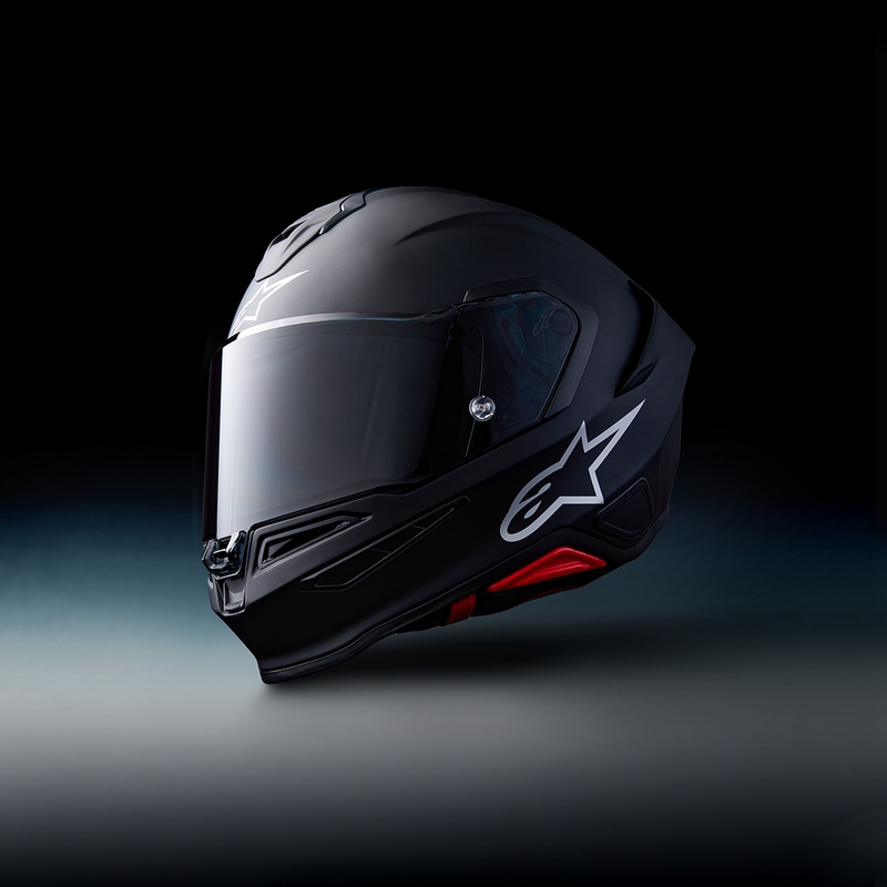 Alpinestars S-R7 Solid integralna motociklistička kaciga mat crna