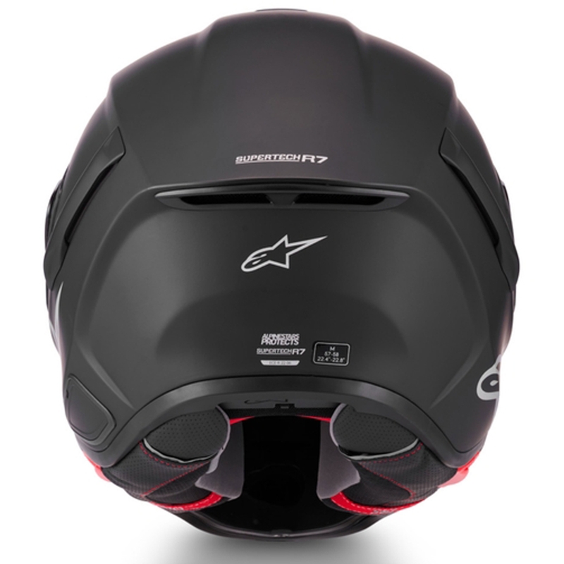 Alpinestars S-R7 Solid integralna motociklistička kaciga mat crna