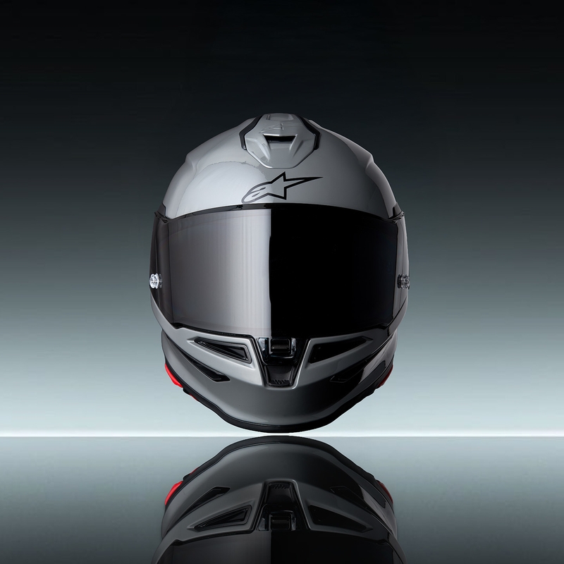 Alpinestars S-R7 Solid integralna motociklistička kaciga sive boje