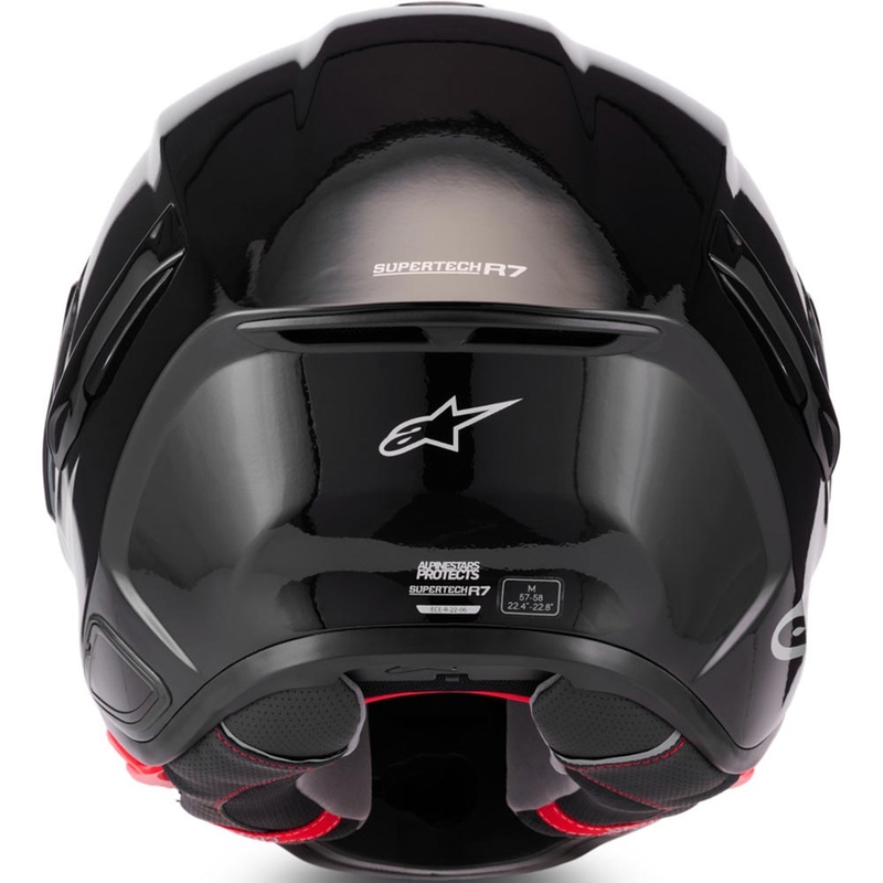 Alpinestars S-R7 Solid integralna motociklistička kaciga crna