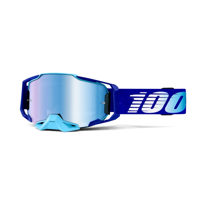 Naočale za motocross 100% ARMEGA Royal Blue (plavi pleksiglas)