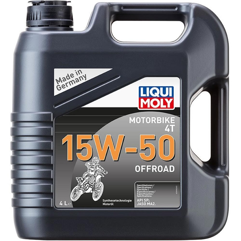 Sintetičko motorno ulje LIQUI MOLY Motorbike 4T 15W50 Offroad 4 l