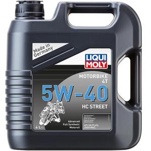 Sintetičko motorno ulje LIQUI MOLY Motorbike 4T 5W40 HC Street 4 l