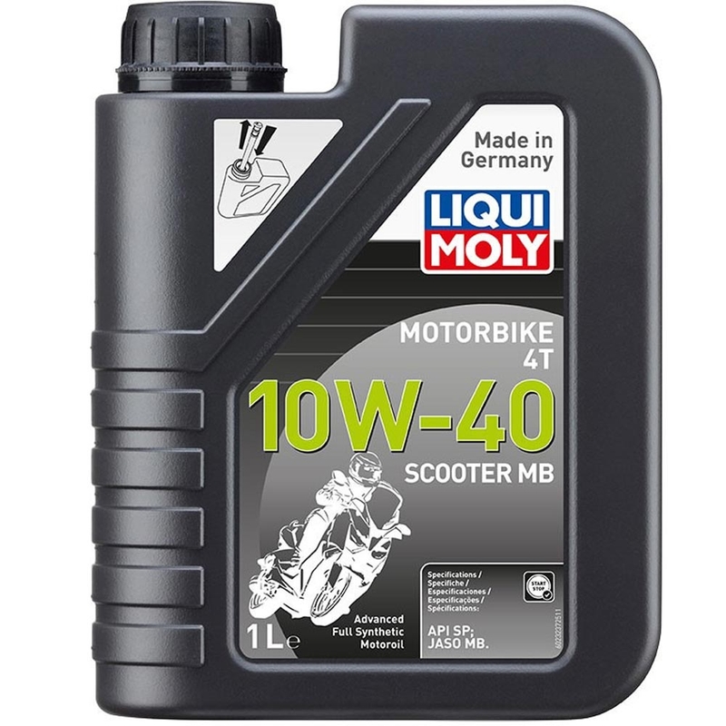 Sintetičko motorno ulje LIQUI MOLY Motorbike 4T 10W40 Scooter MB 1 l