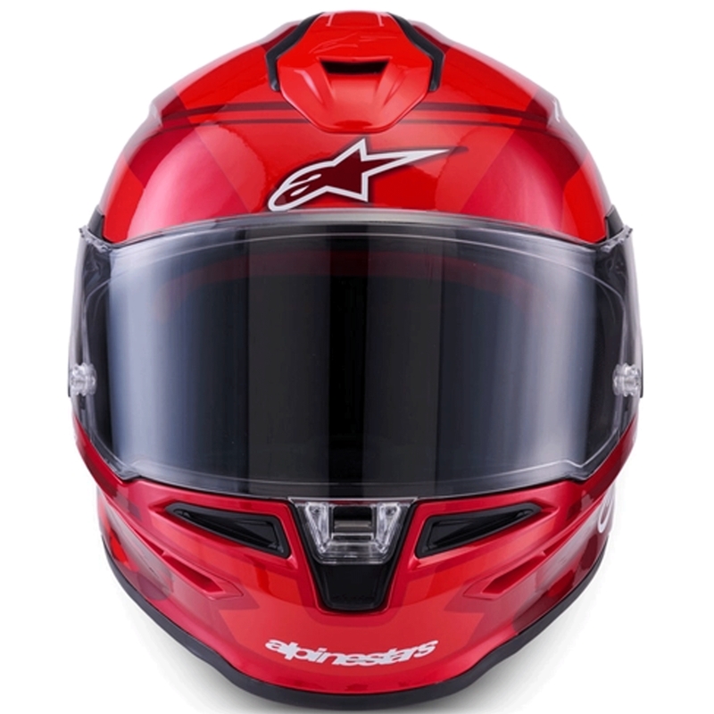Alpinestars S-R7 A-Core integralna motociklistička kaciga crveno-bijela