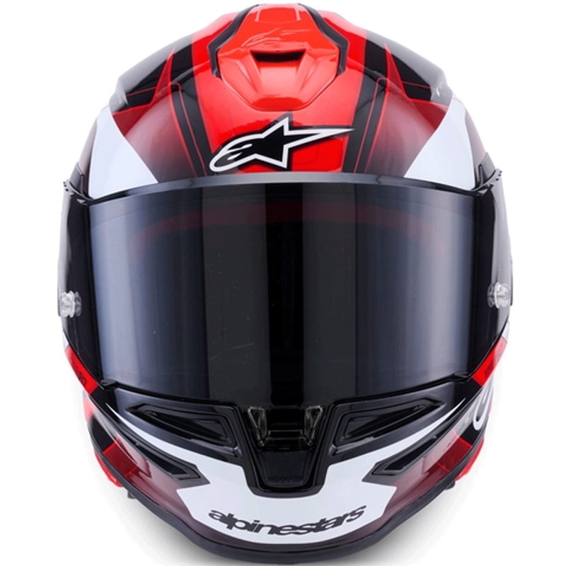 Alpinestars S-R7 Kinetis integralna motociklistička kaciga crno-crveno-bijela